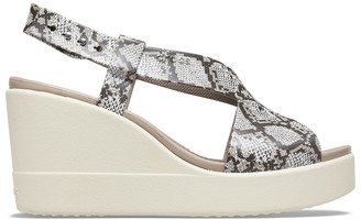 crocs wedge sandals uk