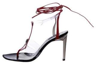 Emilio Pucci Embellished PVC Sandals