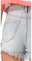 Thumbnail for your product : Blank Distressed High Rise Cutoff Shorts