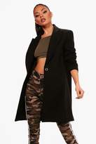 Thumbnail for your product : boohoo Tailored Wool Look Coat