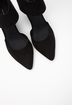 Thumbnail for your product : Forever 21 Zippered Faux Suede Wedges