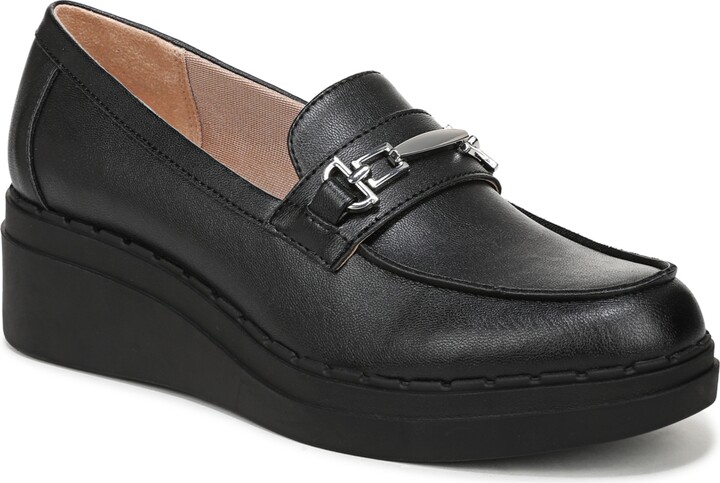 LifeStride Women's Dolce-Bit Wedge Loafer Shoes