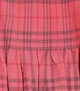 Thumbnail for your product : Burberry Children Baby Checked cotton dress