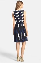 Thumbnail for your product : Trina Turk 'Medina' Belted Woven Fit & Flare Dress