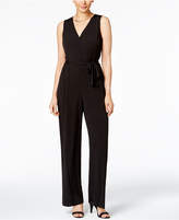 Thumbnail for your product : NY Collection Surplice Jumpsuit