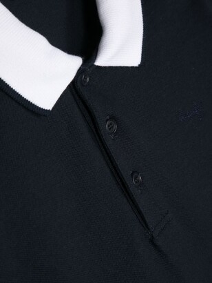 Il Gufo Contrasting-Panel Detail Polo Shirt