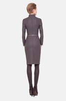 Thumbnail for your product : Akris Belted Stretch Flannel Dress
