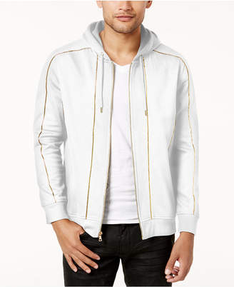 INC International Concepts Men's Gold Piping Hoodie, Created for Macy's