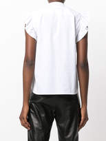 Thumbnail for your product : Helmut Lang ruffle bib sleeveless shirt