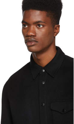 Rag & Bone Black Principle Shirt Jacket