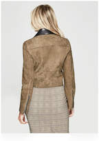 Thumbnail for your product : GUESS Elisa Leather Biker Jacket