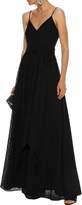Thumbnail for your product : Badgley Mischka Tasseled Broderie Anglaise Georgette Gown