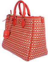 Thumbnail for your product : Tory Burch Woven Leather Satchel