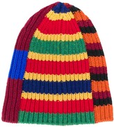 Thumbnail for your product : colville Patchwork Stripe Beanie