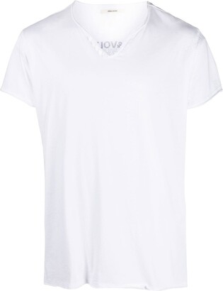 Zadig & Voltaire graphic-print cotton T-shirt