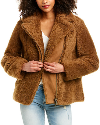 vince shearling jacket