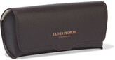 Thumbnail for your product : Oliver Peoples Franca oversized square-frame acetate sunglasses
