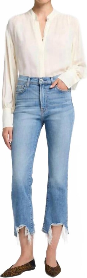 7 For All Mankind Hw Slim Kick Jean In Sloane Vintage