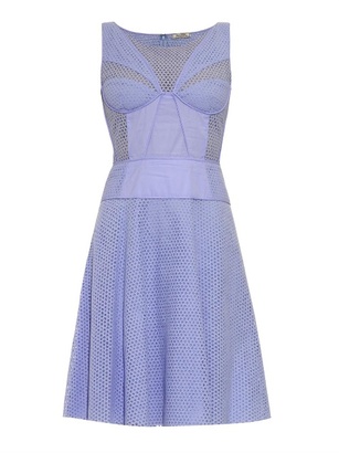 Nina Ricci Broderie-anglaise cotton dress
