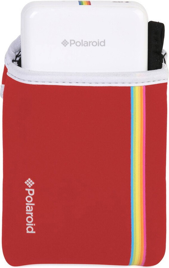 Polaroid Neoprene Case for Polaroid Zip Printer, Red, PLZIPNPR
