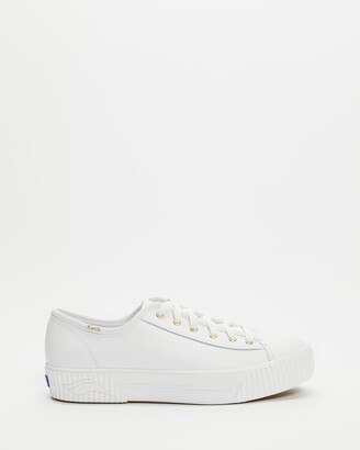 all white keds