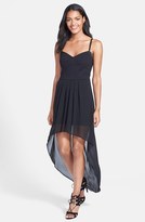 Thumbnail for your product : BCBGMAXAZRIA 'Aiyana' Seamed Bodice High/Low Dress