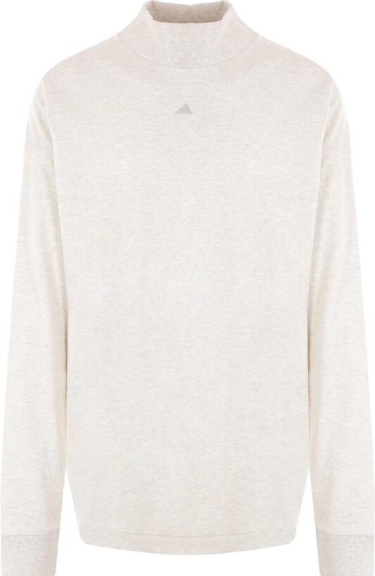 adidas Logo Printed Long-Sleeve T-Shirt