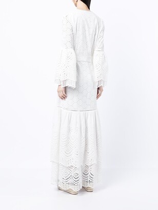 We Are Kindred Lua broderie-anglaise gown