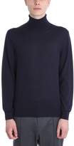Thumbnail for your product : Ermenegildo Zegna Blue Wool Turtle Neck Sweater