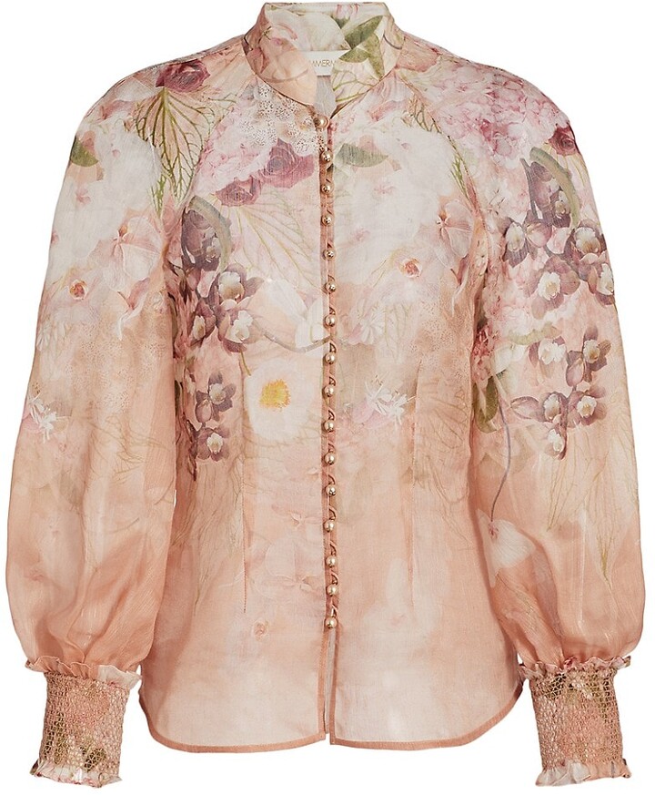 Zimmermann Pink Women's Tops | Shop the world's largest collection 
