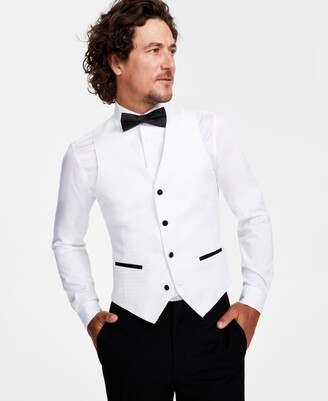 Alfani Men's Slim-Fit Stretch Tuxedo Vest, Created for Macy's - ShopStyle  Suits