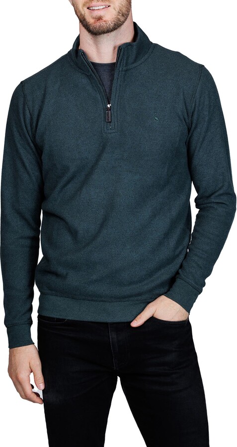 Tailorbyrd Quarter Zip Cozy Knit Pullover