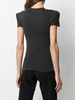 Thumbnail for your product : R 13 padded shoulders T-shirt