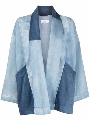 Closed Relaxed Denim Patchwork Jacket
