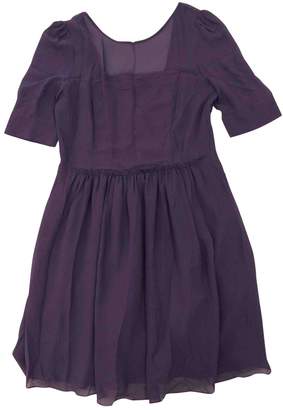 BA&SH Purple Silk Dresses
