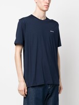 Thumbnail for your product : Kiton embroidered-logo cotton T-shirt