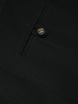 Thumbnail for your product : Chanel Pre Owned Logo Ribbon Tailored Trousers