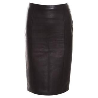 Brown Leather Skirt - ShopStyle