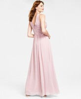 Thumbnail for your product : City Studios Juniors' Embellished Illusion Tulip Gown, Created for Macy's
