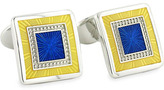 Thumbnail for your product : David Donahue Enamel Cuff Links