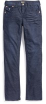 Thumbnail for your product : True Religion Boy's 'Geno' Relaxed Slim Fit Corduroy Jeans