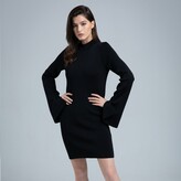 Thumbnail for your product : Voya Women's Black Knit Short Dress
