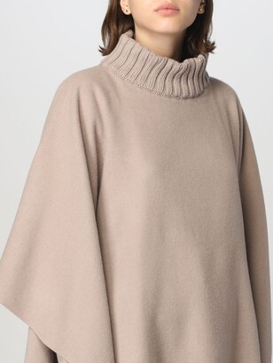 ポンチョ・ケープ FABIANA FILIPPI Woman Cape Camel SAD214A802I107 1256 Fabiana Filippi Outlet: Cape woman - Camel | Fabiana Filippi