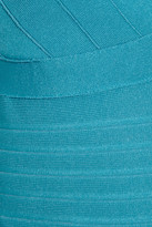 Thumbnail for your product : Herve Leger Halterneck bandage swimsuit