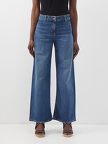 Megan High-rise Bootcut Jeans - Denim 
