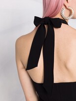 Thumbnail for your product : ATTICO V-neck halterneck dress