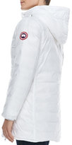 Thumbnail for your product : Canada Goose Camp Hooded Mid-Length Puffer Coat, White