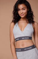 Thumbnail for your product : Ivy Park Crossover Rib Bra