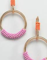 Thumbnail for your product : Pieces Statement Hoop Earrings
