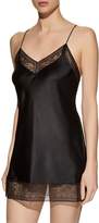 Thumbnail for your product : Calvin Klein Lace Trim Chemise